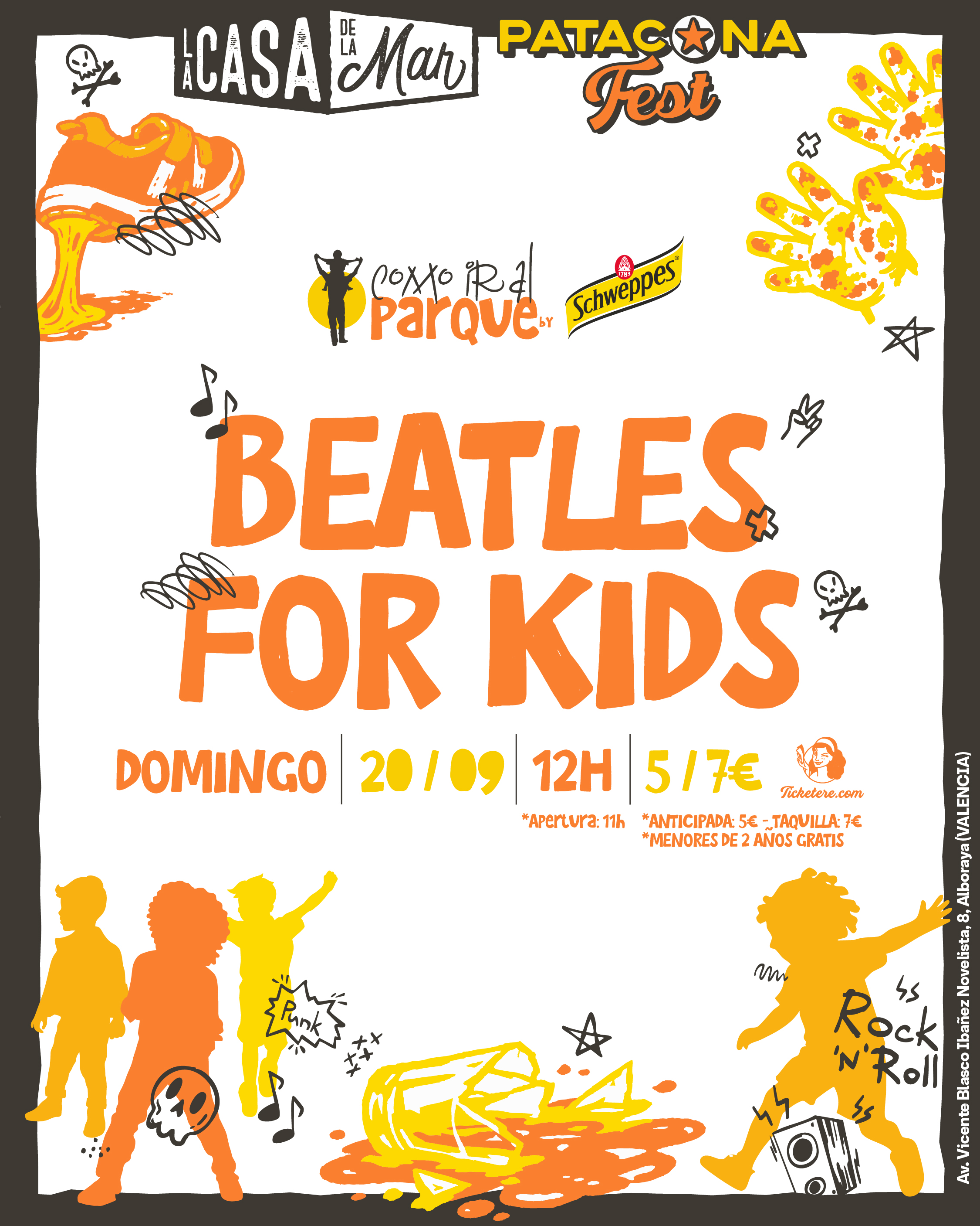 Cartel de COMO IR AL PARQUE: BEATLES FOR KIDS