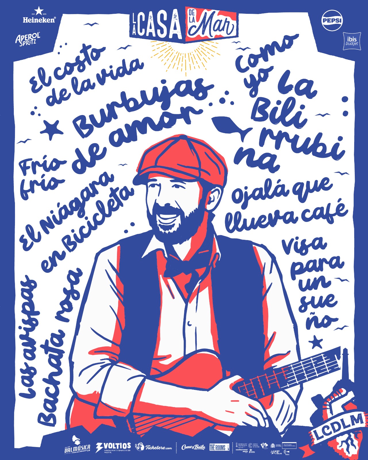 Cartel de TRIBUTO A JUAN LUIS GUERRA